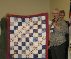 Kathy Rathbun, One of four community quilts.